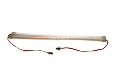 Дневные ходовые огни KS-45FL (трубчатые гибкие)(СОВ диод 45см), провода, (2шт) 12V