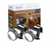 Светодиодные Bi-LED модули MTF Light DYNAMIC VISION Compact, 12В, 45Вт, 5500К, 2,5 дюйма, компл. 2шт