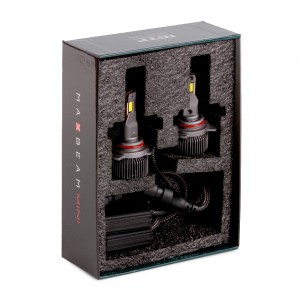 Светодиодные лампы MTF Light, серия MaxBeam Mini, HIR2(9012), 12V, 45W, 4500lm, 6000K, кулер, к-кт.