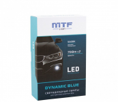 Светодиодные автолампы MTF Light серия DYNAMIC BLUE LED HB4, 5500K, ком-кт.