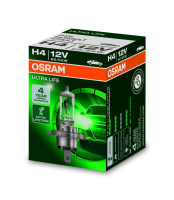 Автолампа  H4 12V 60/55W (P43t-38) Ultra Life (1 шт) 64193ULT  OSRAM