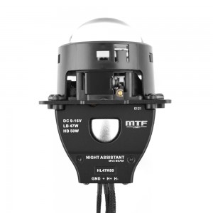 Светодиодные Bi-LED модули MTF Light NIGHT ASSISTANT MaxBeam 12В, 47Вт, 5500К, 3 дюйма, компл. 2шт.