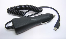 Авто З/У USB 700-1200 mA, черный  Axtel micro Samsung i9000