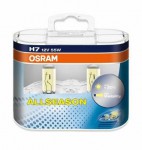 Автолампа  H7 12V 55W (PX26d) ALLSEASON SUPER (DuoBox) 64210ALL_HCB OSRAM